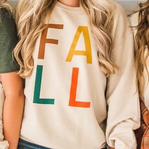NWT Super cute Fall sweatshirt